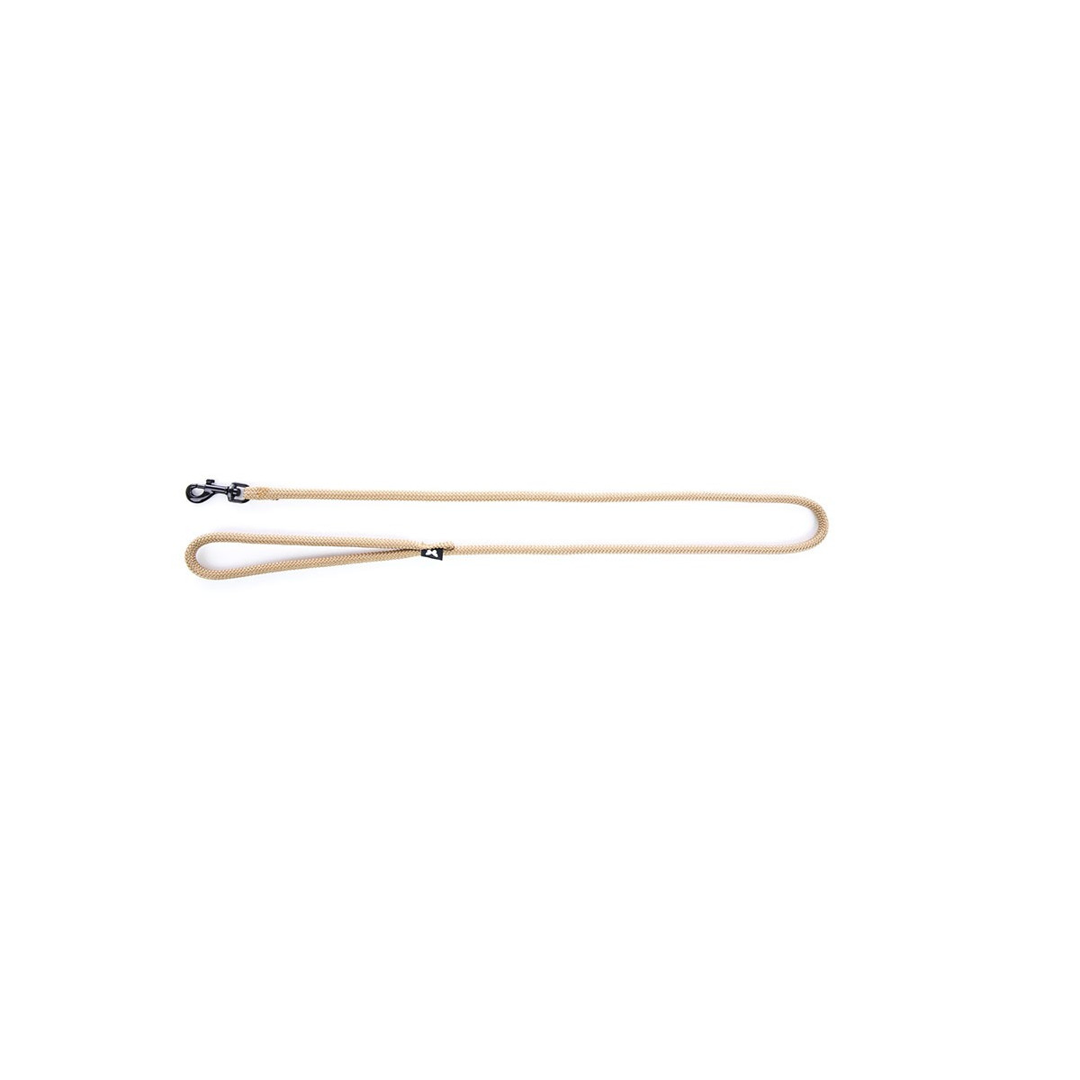 Laisse nyl rond 1m beige.