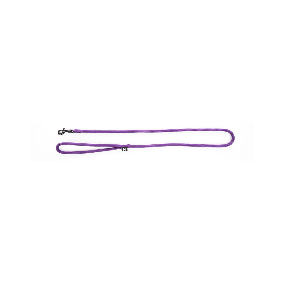 Laisse nyl rond 1m mauve.