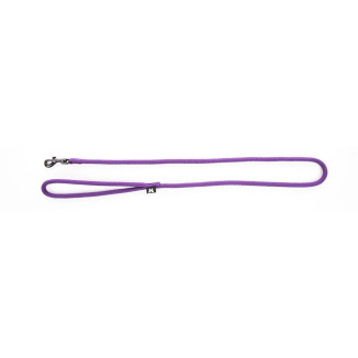 Laisse nyl rond 1m mauve.