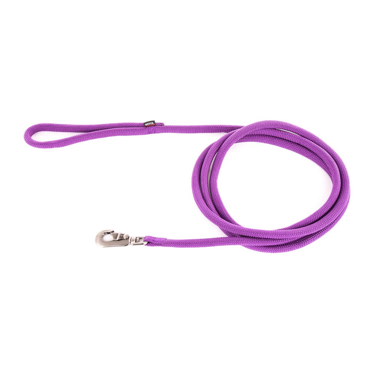 Laisse nyl rond 2m mauve.