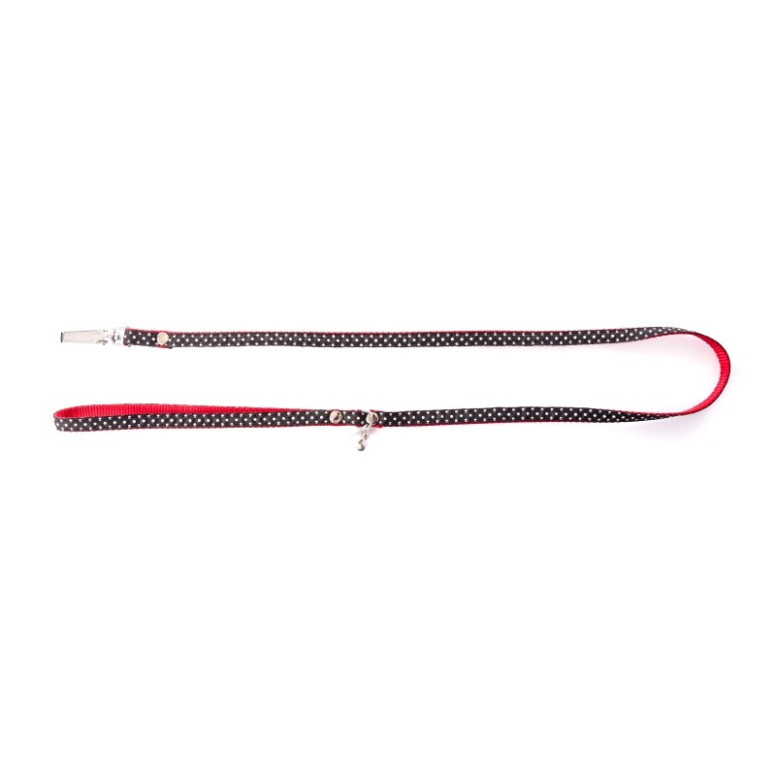 Laisse pois xs 10-100 noir