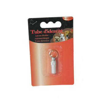 Tube d'adresse argente