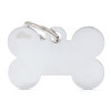 Medaille basic grand os chrome