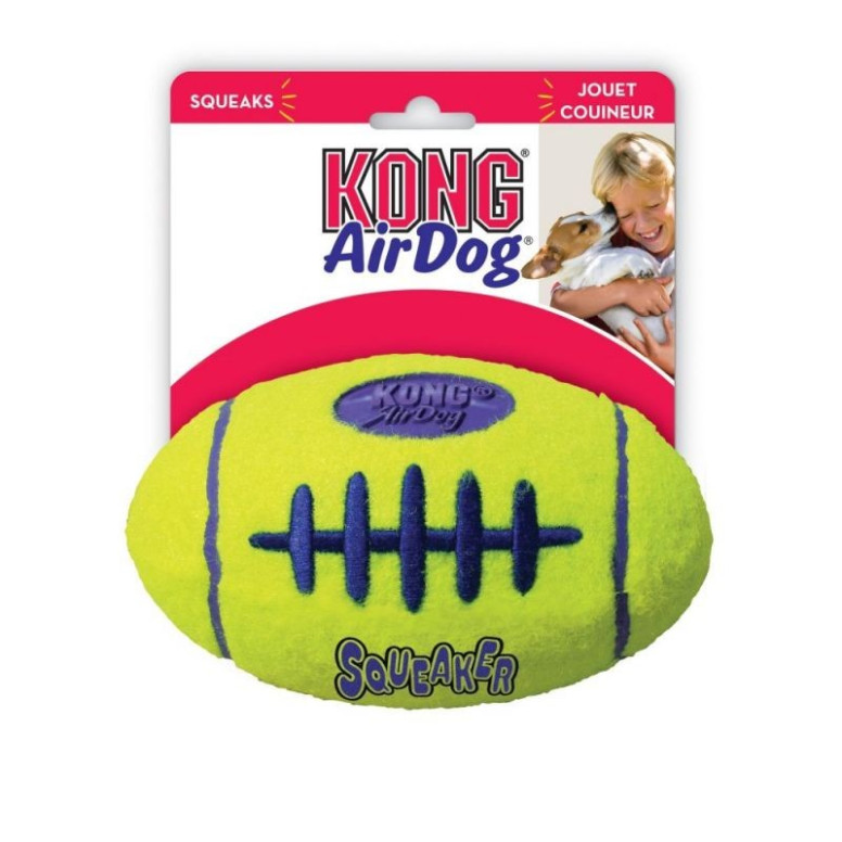 KONG air squeaker football l