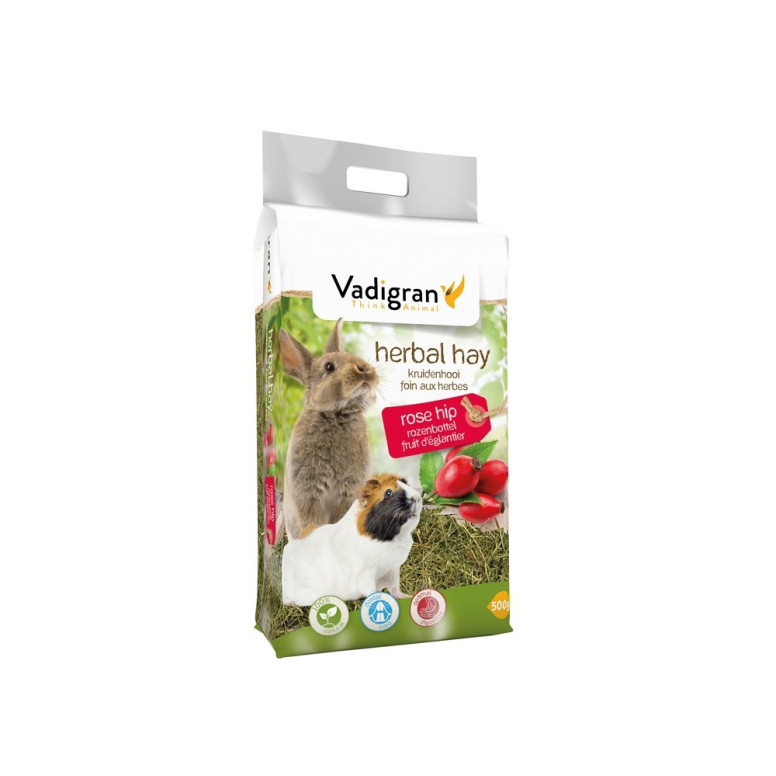 Vadibed foin de fleurs d eglantier 500 gr