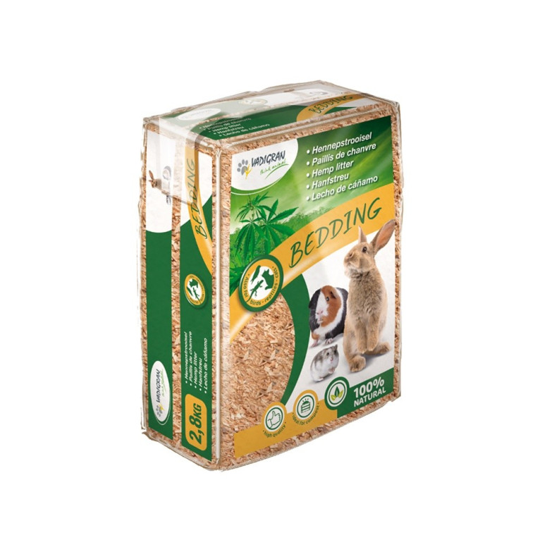 Bedding paillis de chanvre 2,8 kg