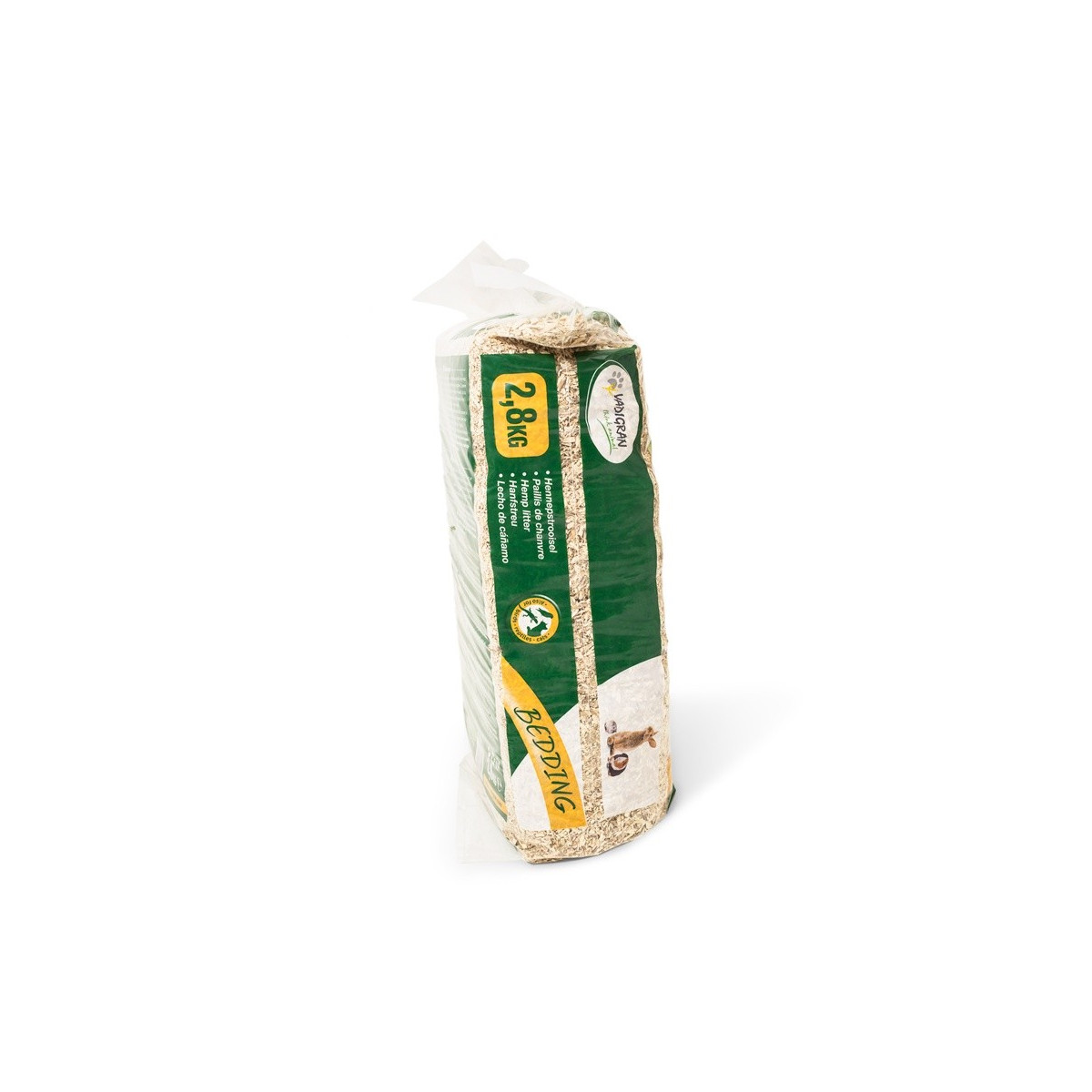 Bedding paillis de chanvre 2,8 kg