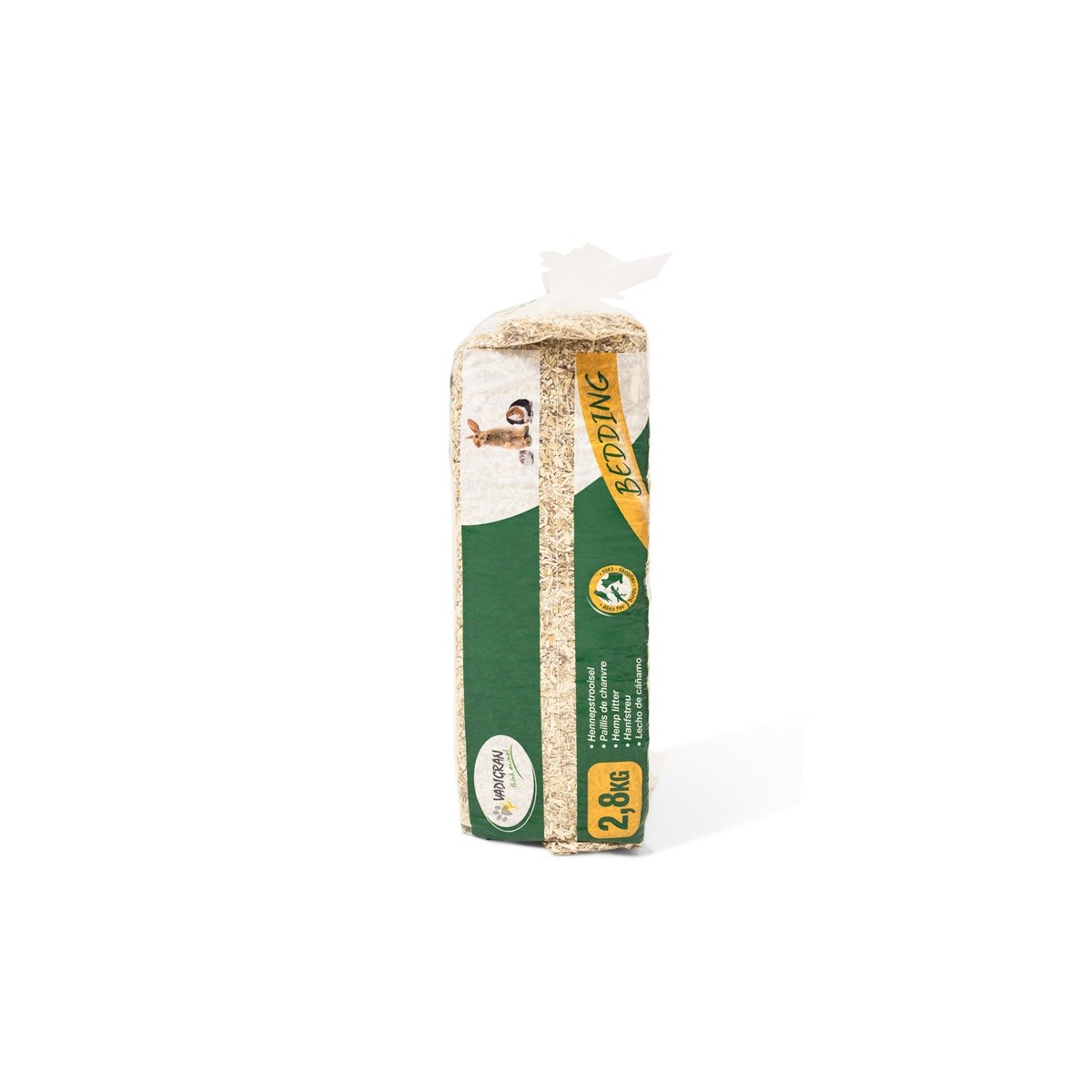 Bedding paillis de chanvre 2,8 kg