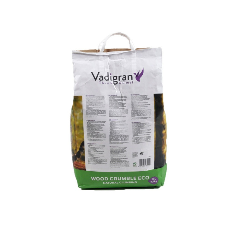 Cat litter wood crumble 20l