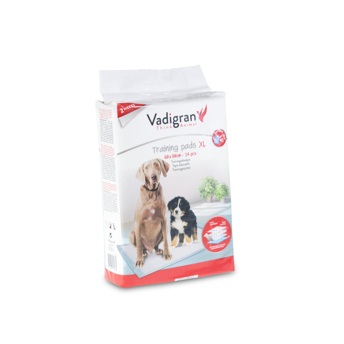 Tapis educateurs pour chien 60x90cm 14pcs