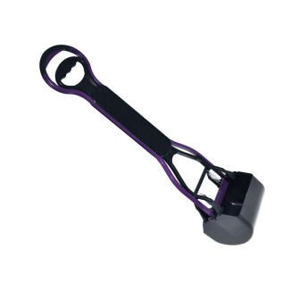 Pelle noire a excrements grand 70cm