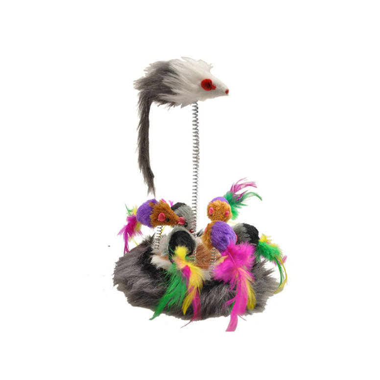 Jouet chat plaine de jeux 25cm