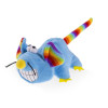 Jouet chat peluche souris bleu 14cm