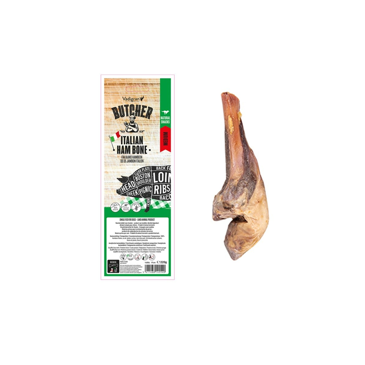 Os de jambon italien medium 17cm