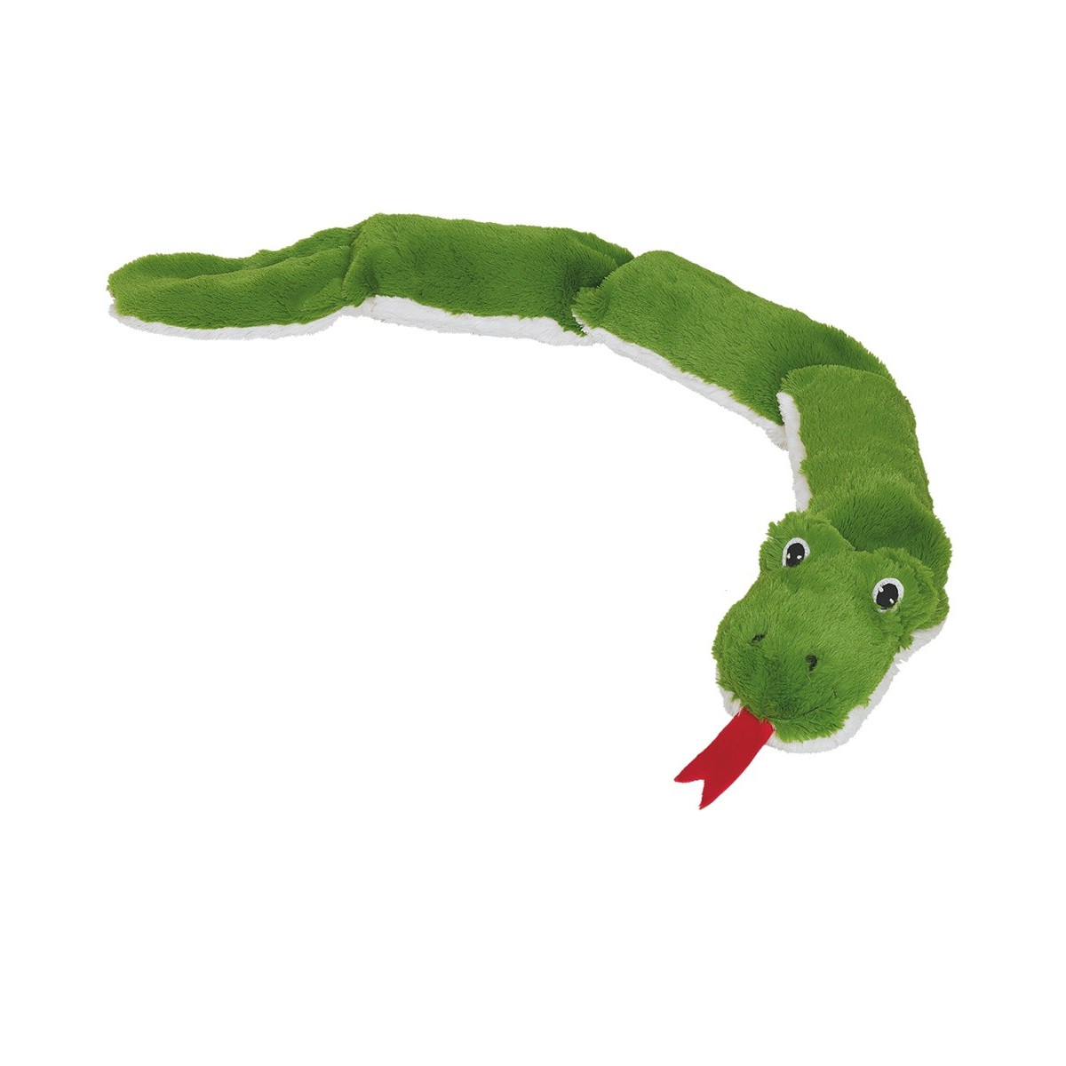 Jouet chien peluche serpent vert 85cm