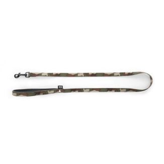 Laisse conf camouflage 20-120 marron