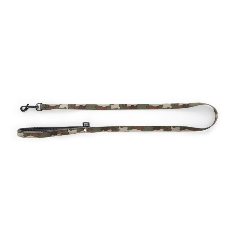 Laisse conf camouflage 20-120 marron