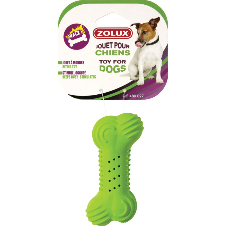 Jouet caout os craq 10cm ass