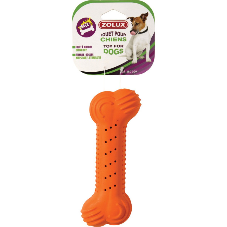 Jouet caout os craq 17cm ass