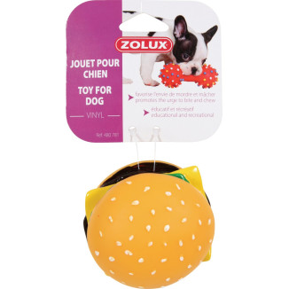 Jouet hamburger vinyl 8cm