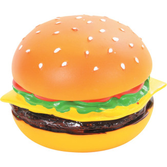 Jouet hamburger vinyl 8cm