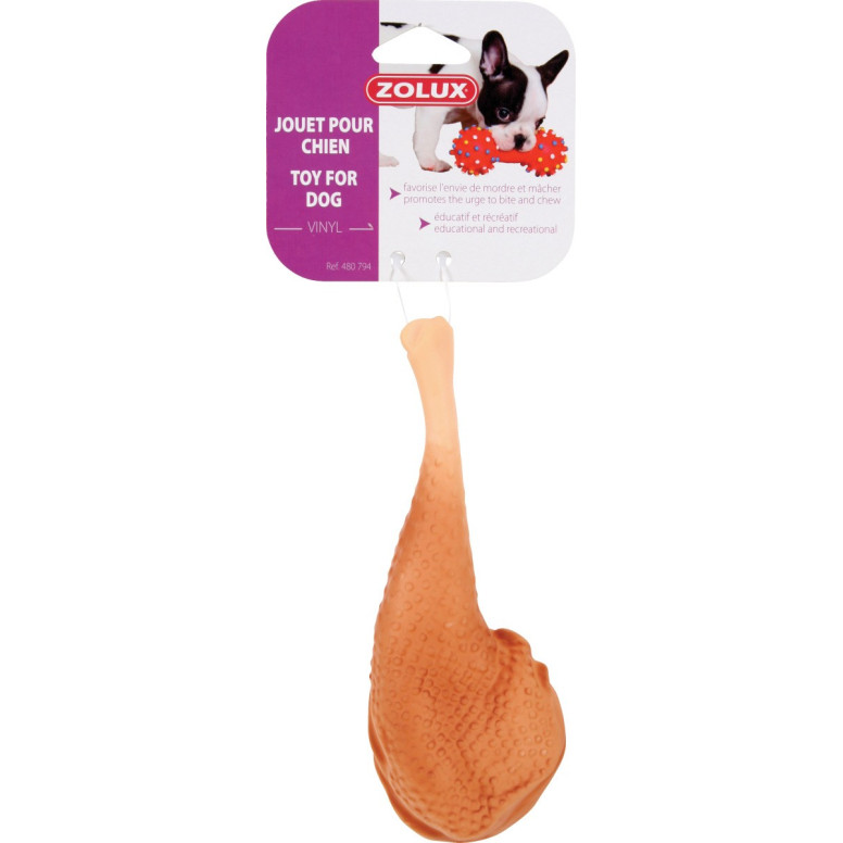 Jouet pilon vinyl 19cm