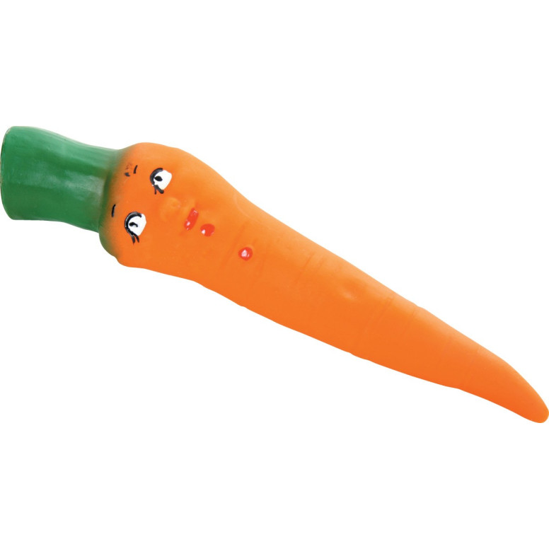 Jouet carotte vinyl 21cm