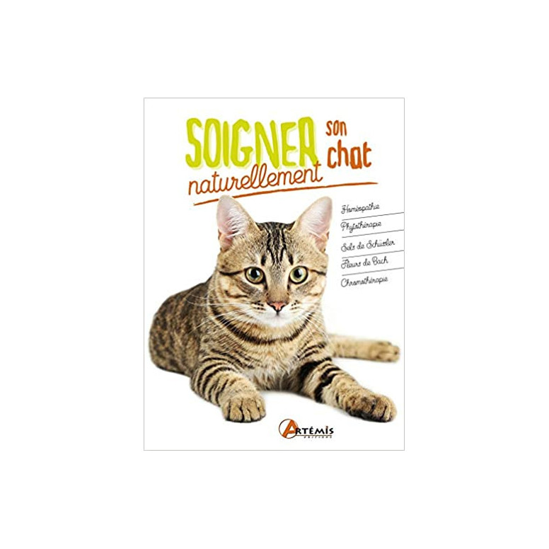 Livre soigner son chat naturellement