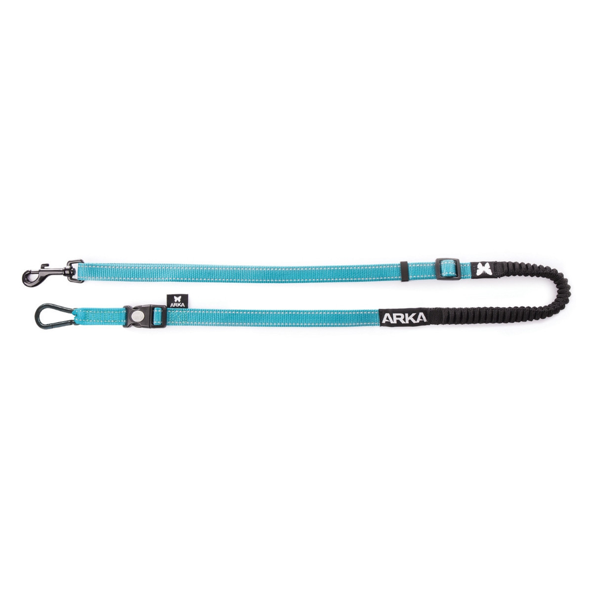 Longe cani-cross 20mm/1m30-2m20 bleu