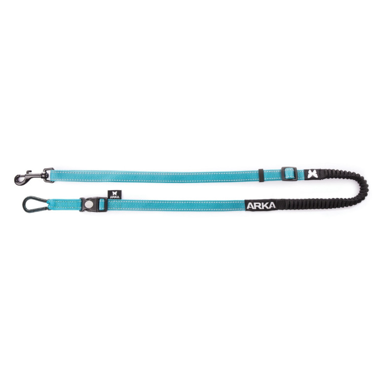 Longe cani-cross 20mm/1m30-2m20 bleu