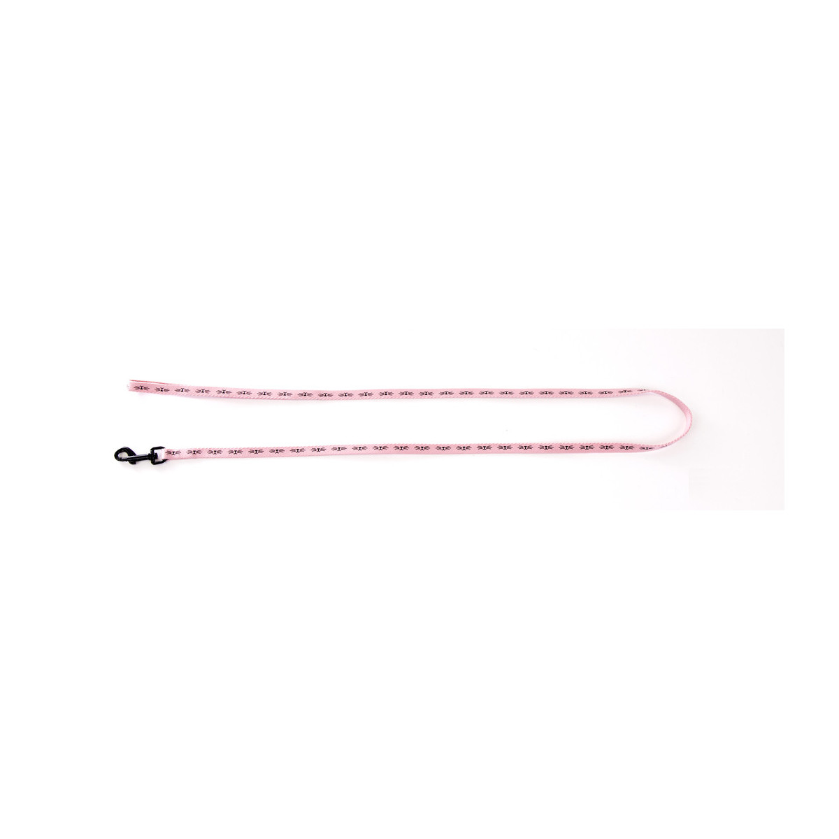 Laisse frimousse rose 10-120cm