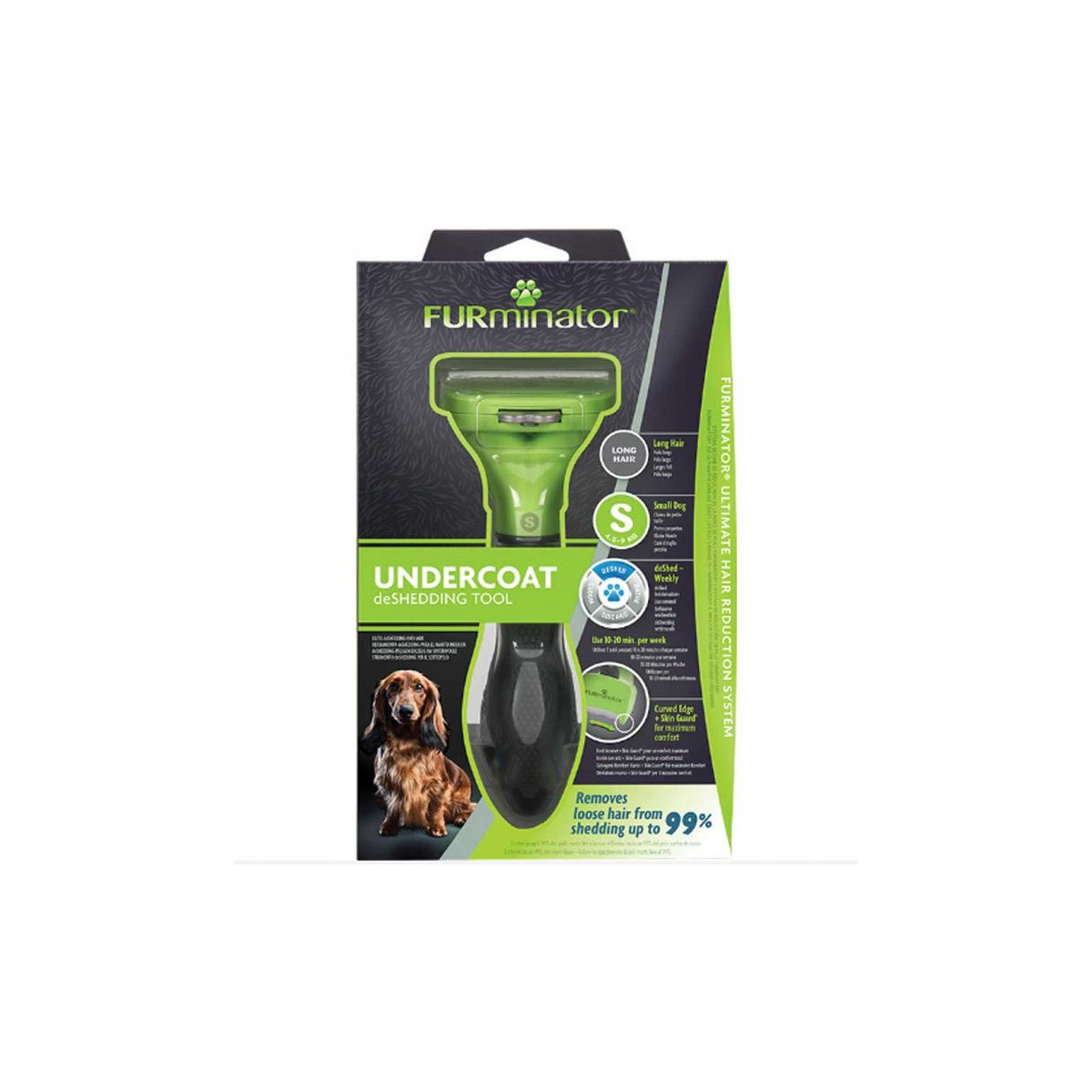 Brosse furminator chien s poils longs