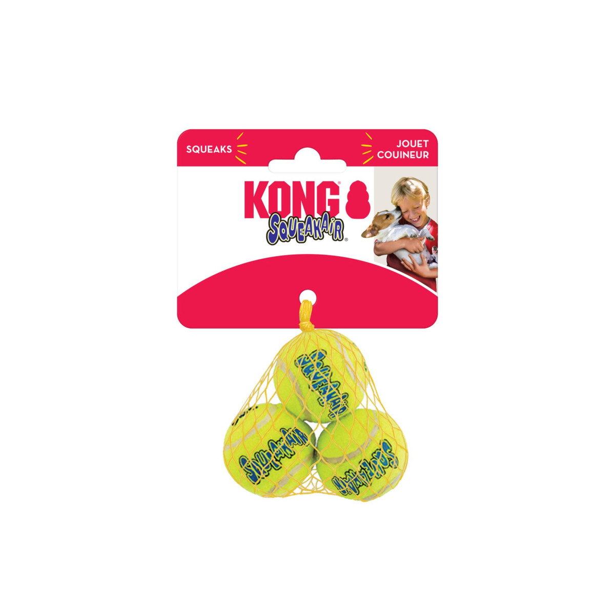 Jouet pour chien KONG tennis ball s x3