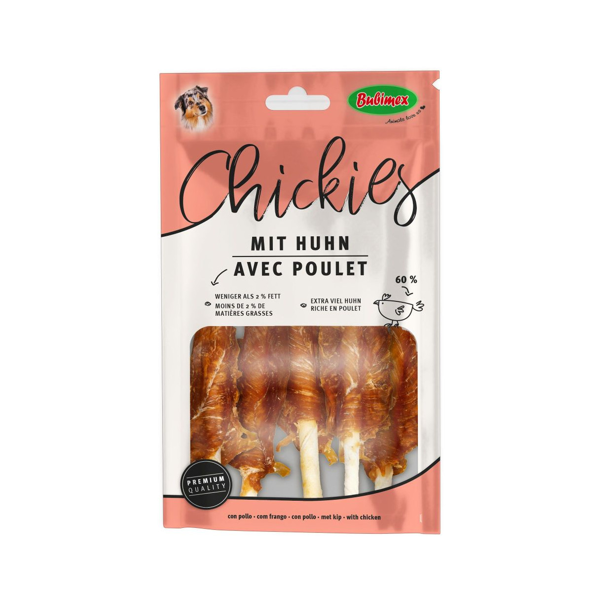 Friandise pour chien chickies sticks