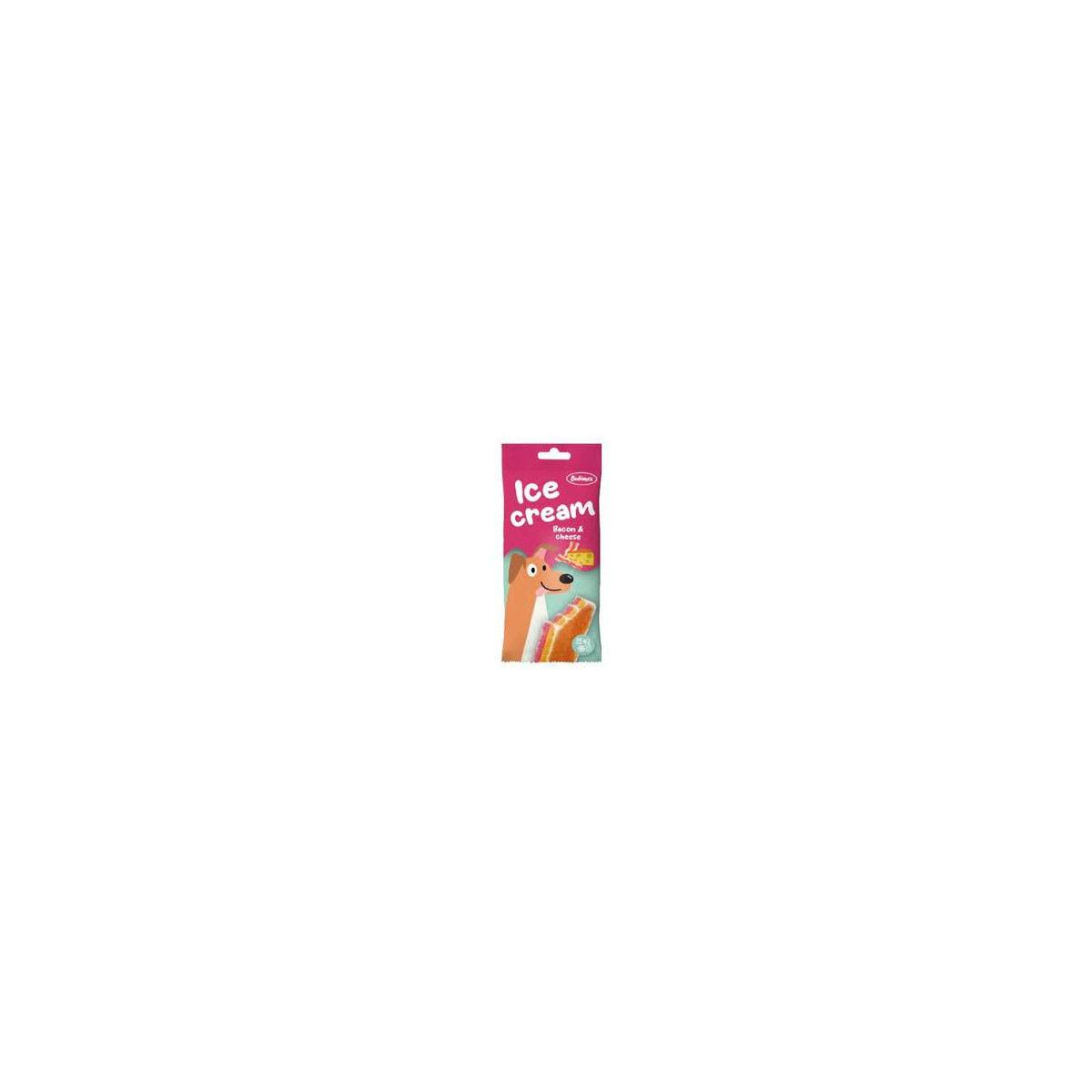 Snack glace pour chien saucisse et fromage 50g
