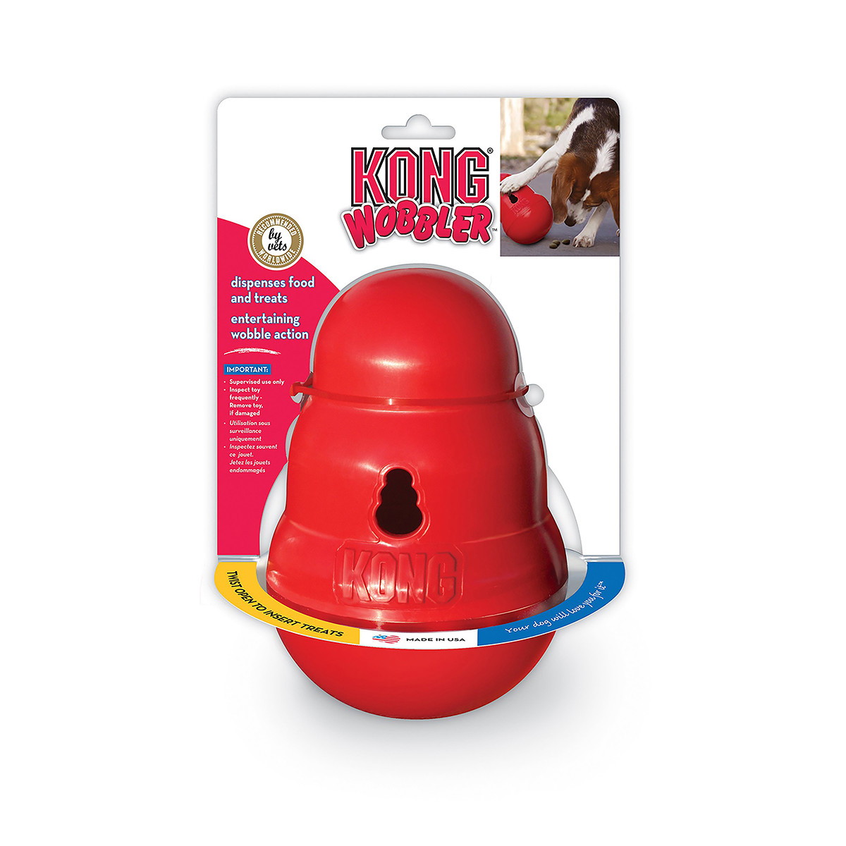 Jouet pour chien KONG wobble l