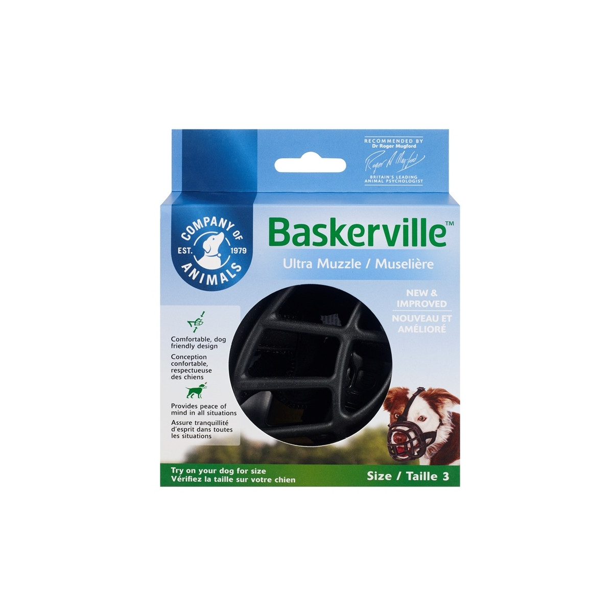 Museliere baskerville taille 3