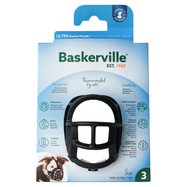 Museliere baskerville taille 3