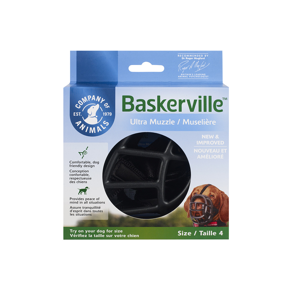 Museliere baskerville taille 4