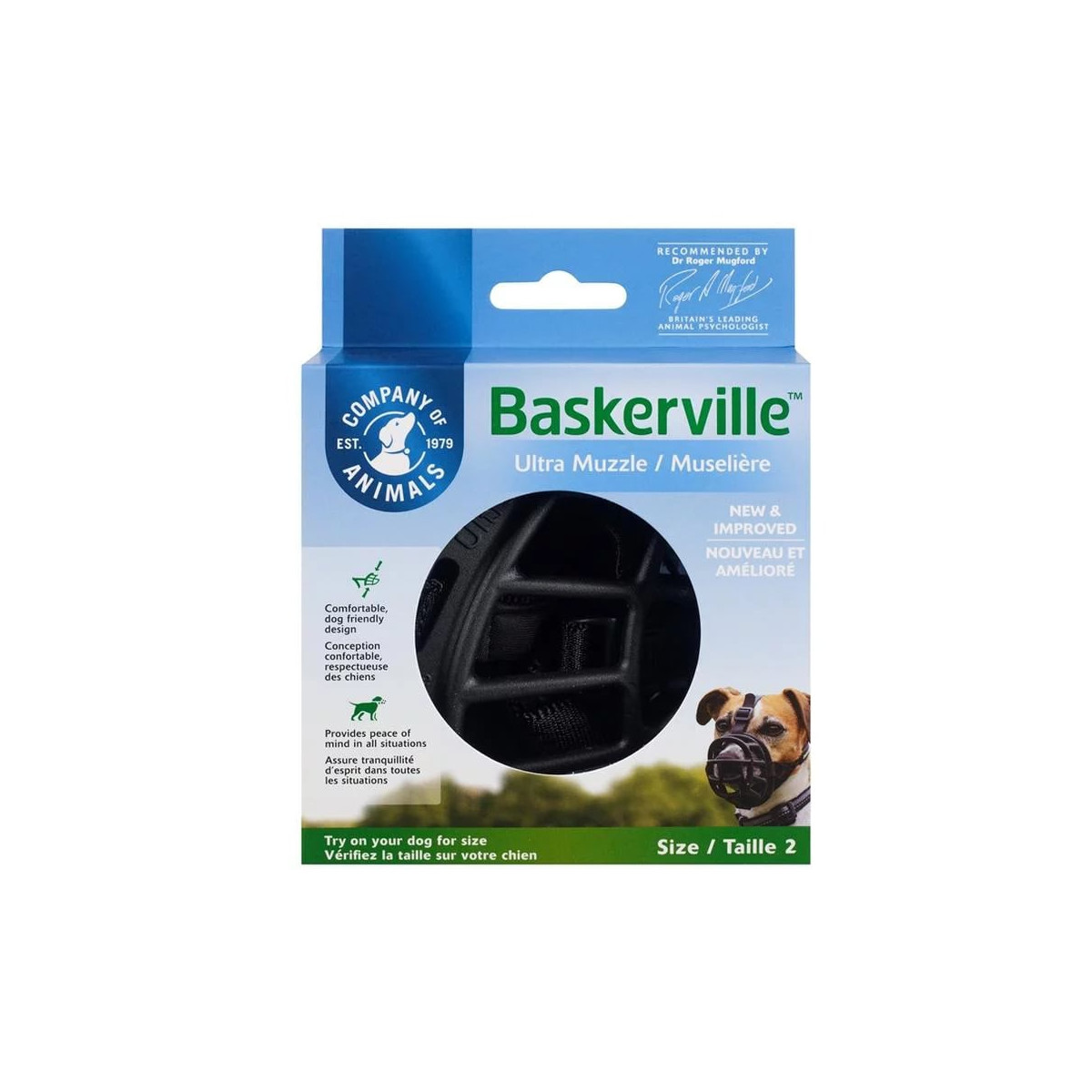 Museliere baskerville taille 2