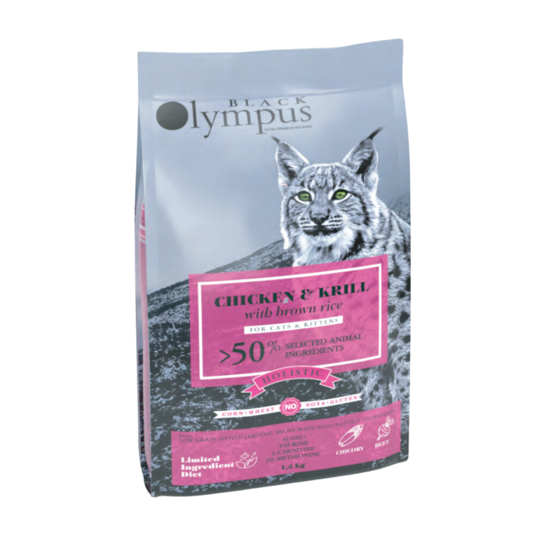 Croquette bck olympus chaton et chat poulet 8kg