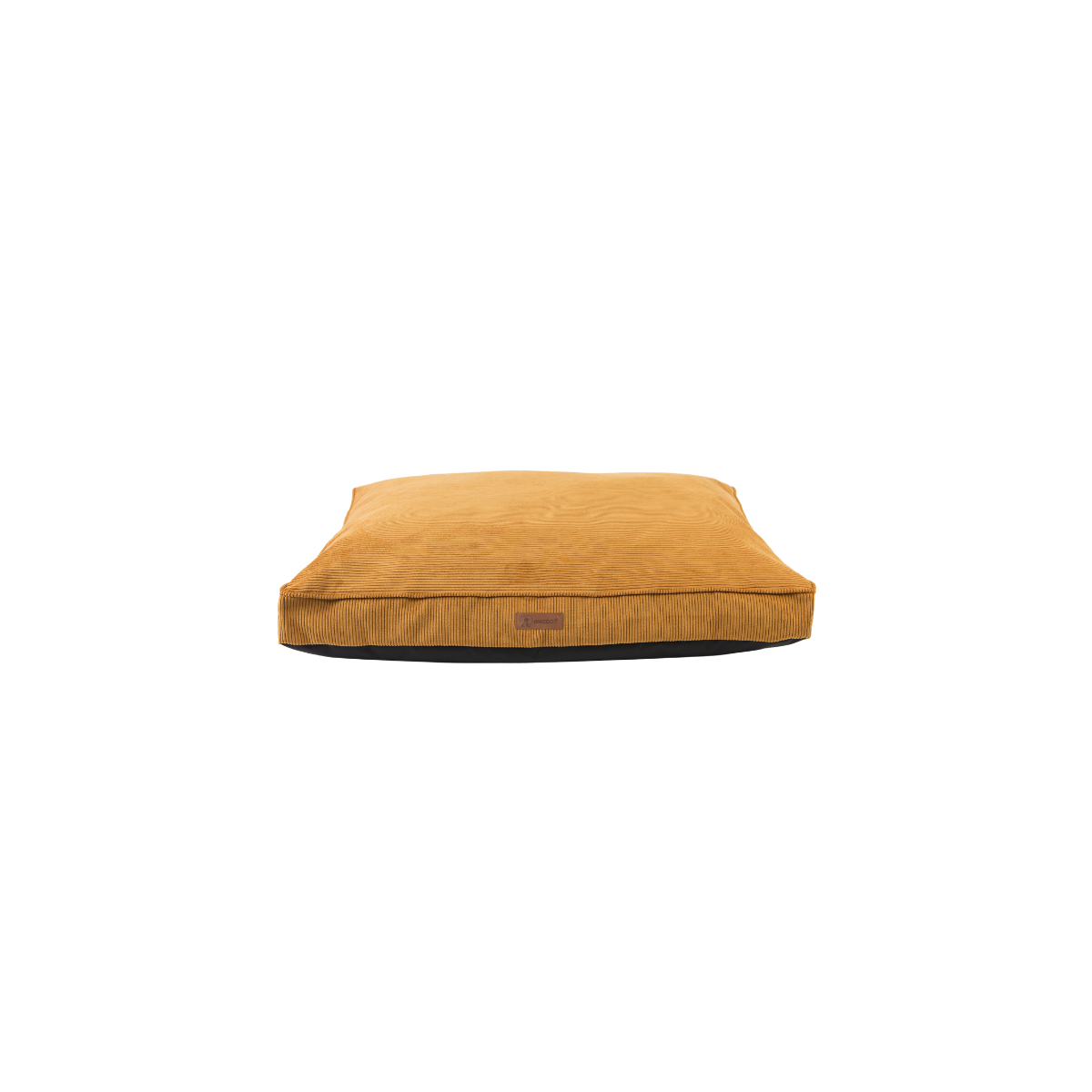Matelas dehoussable cord moutarde ortho 120 cm