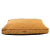 Matelas dehoussable cord moutarde ortho 120 cm