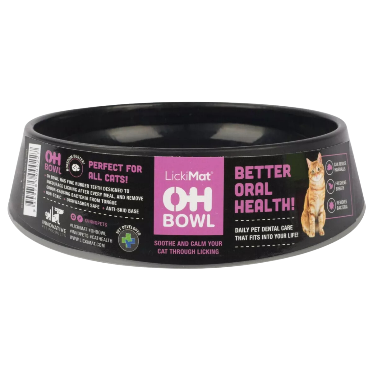 Gamelle a lecher oh bowl black chat