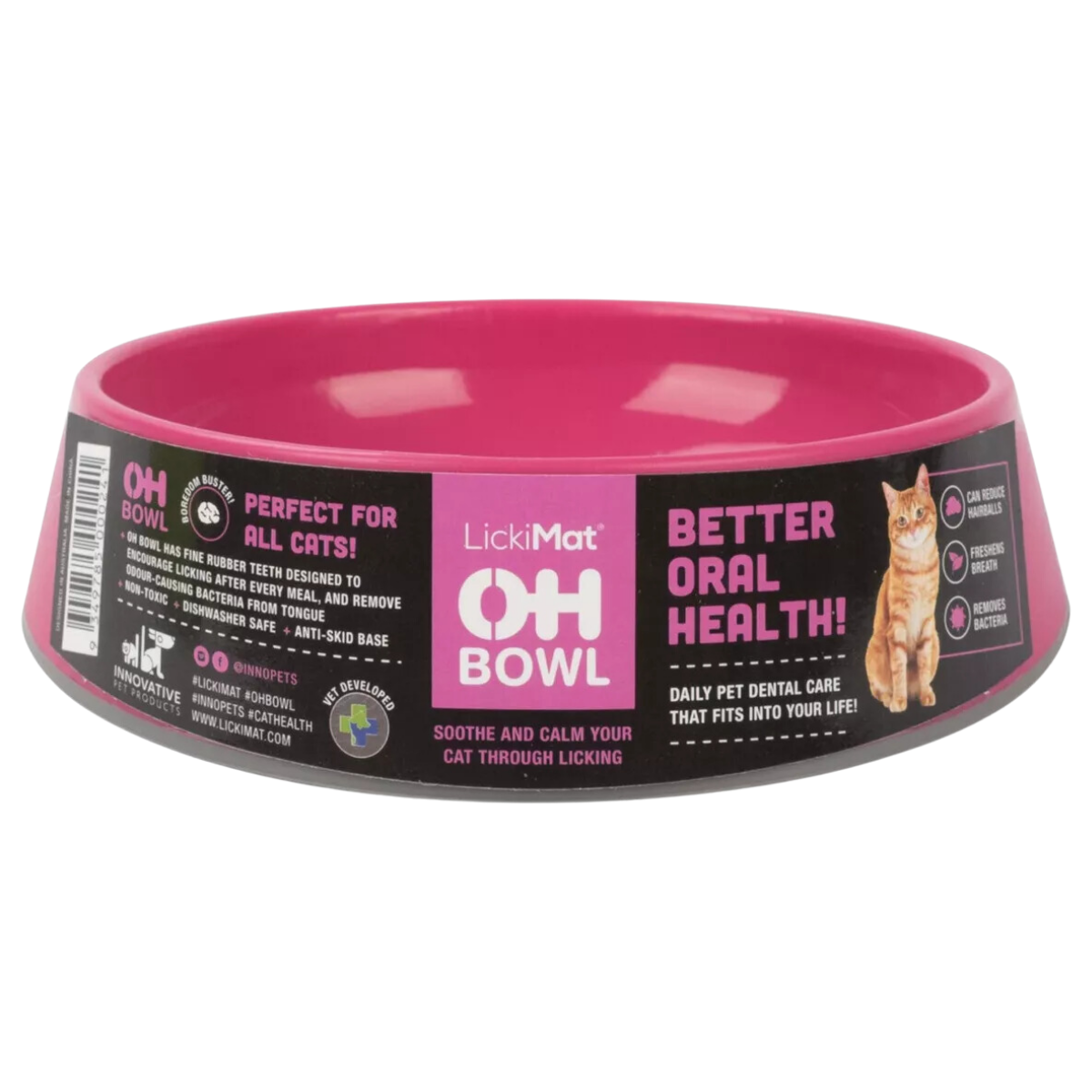 Gamelle a lecher oh bowl pink chat