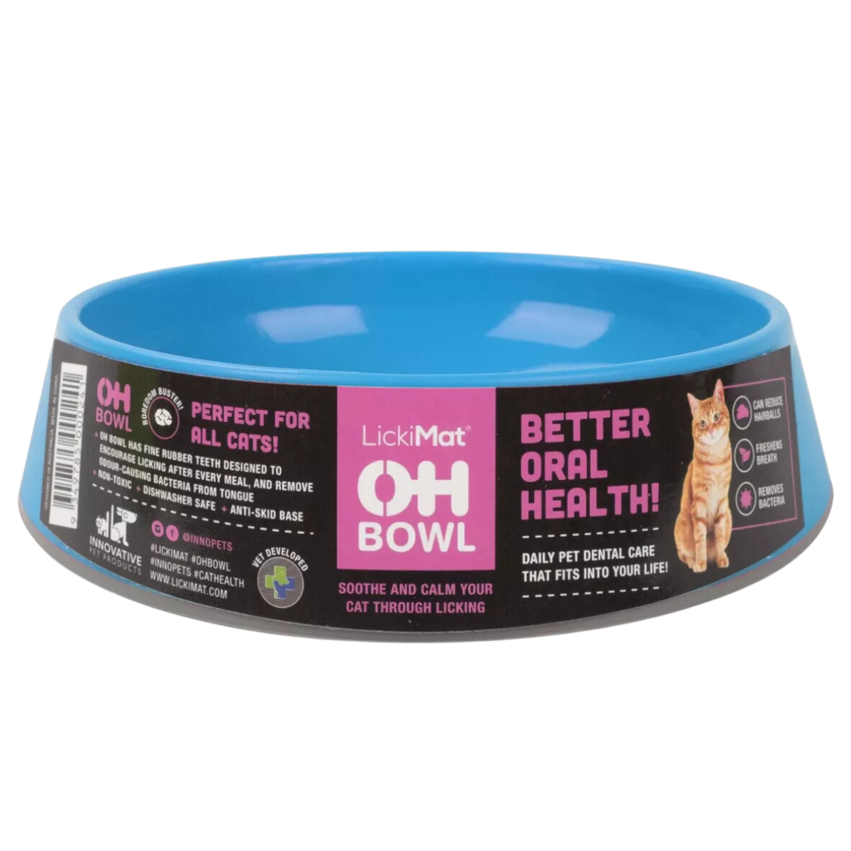 Gamelle a lecher oh bowl turquoise chat