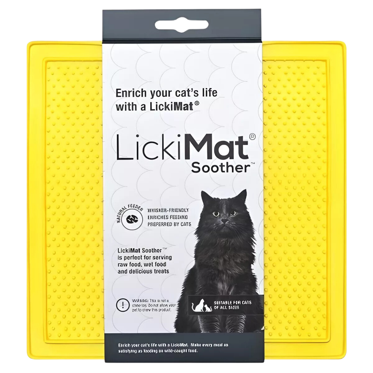 Gamelle a lecher soother classic yellow chat