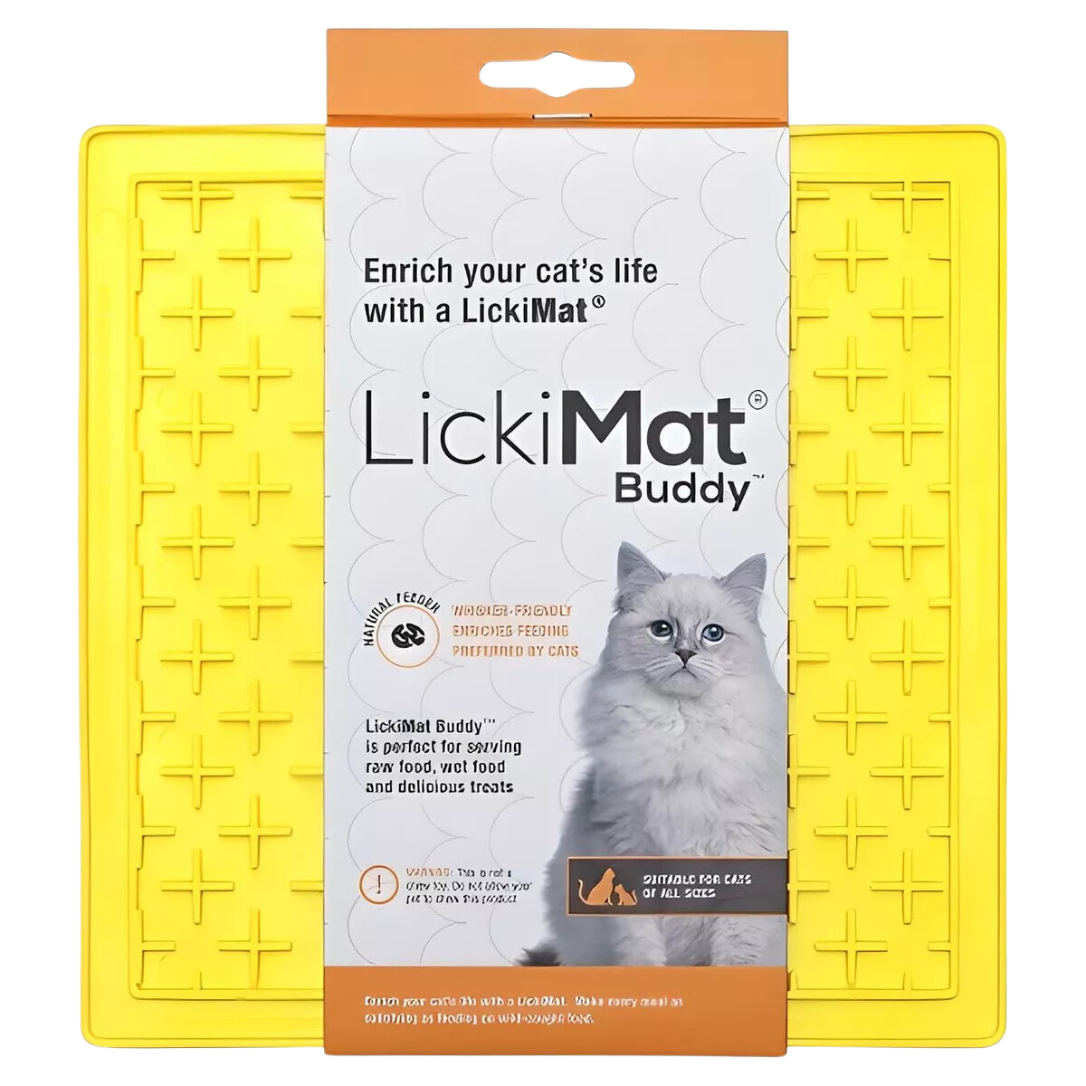 Gamelle a lecher buddy classic yellow chat