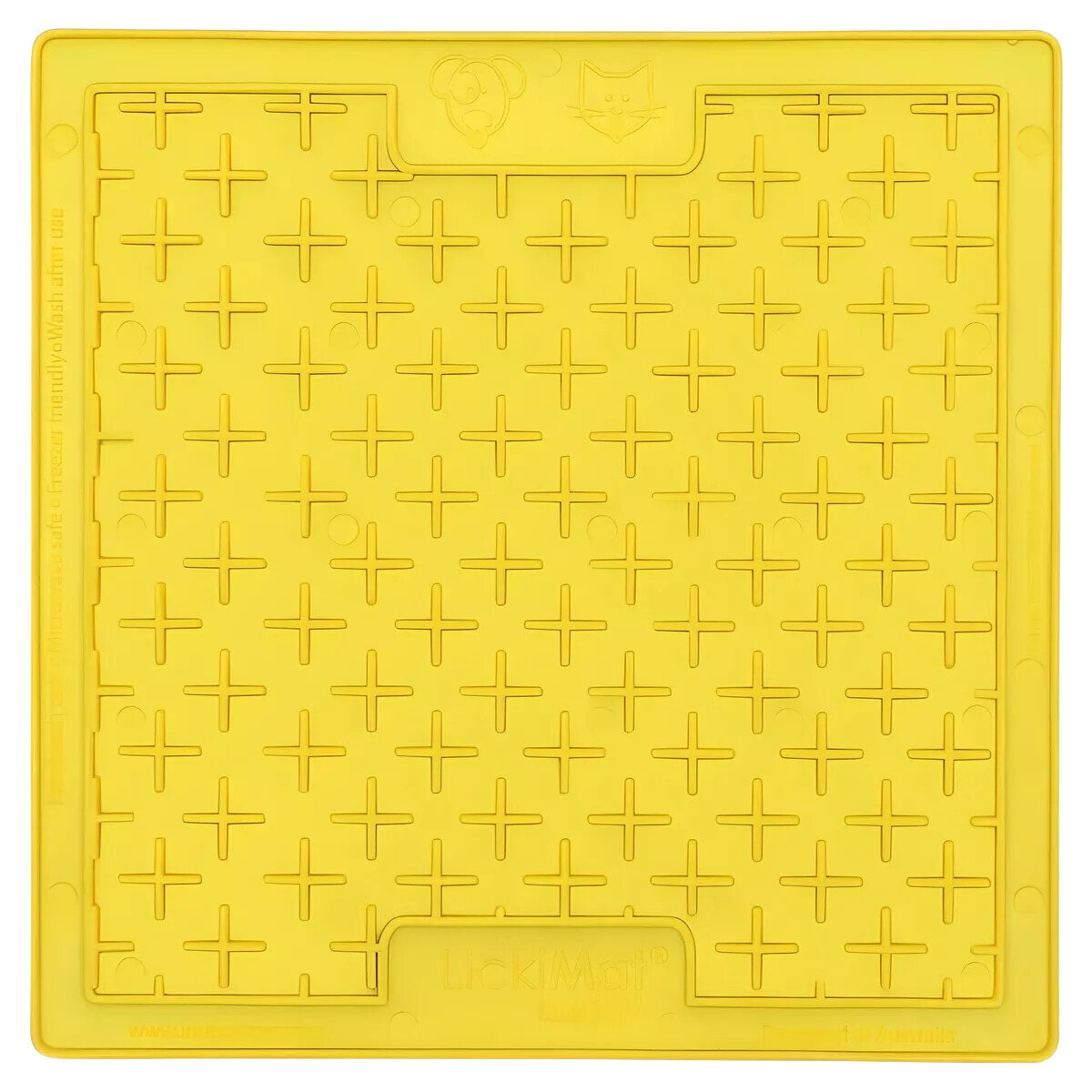 Gamelle a lecher buddy classic yellow chat