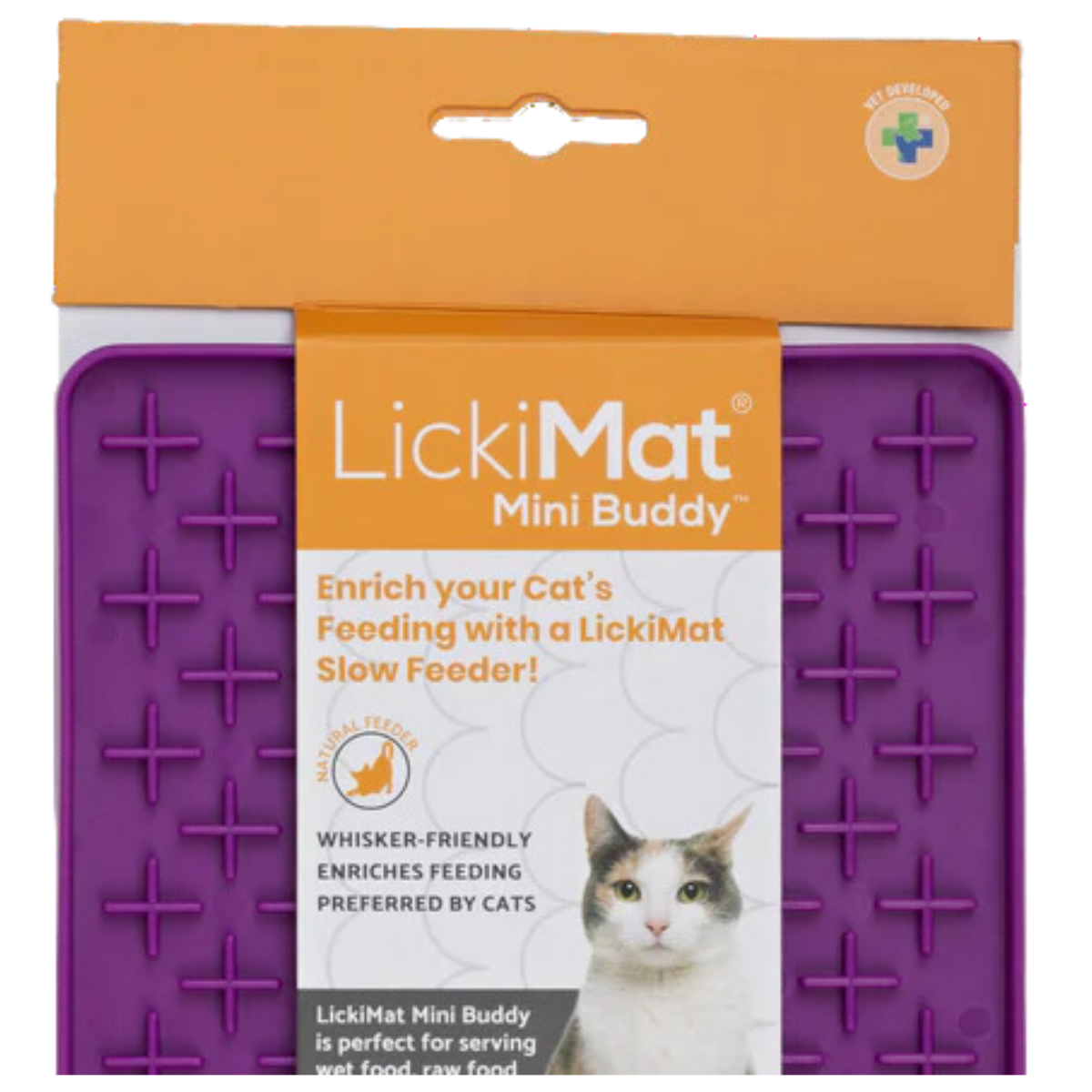 Gamelle a lecher mini buddy purple chat